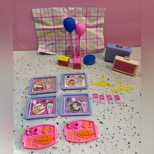 Vintage Barbie Airplane, Birthday and Travel Accessories